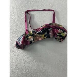 Floral Small Duffle Bag‎ Zip